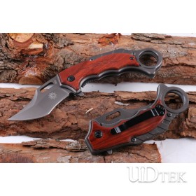 Firefox X62 folding knife with steel and wood handle UD404877